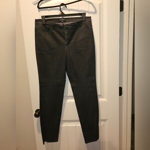 Lafayette 148 New York Charcoal Jeans Sz 14